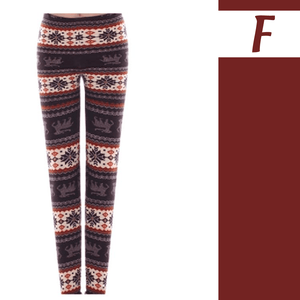 Festive Warm Cosy Leggings