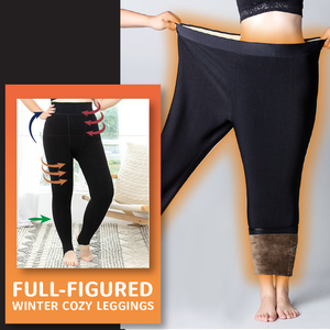 Full-Figured Winter Cozy Leggings