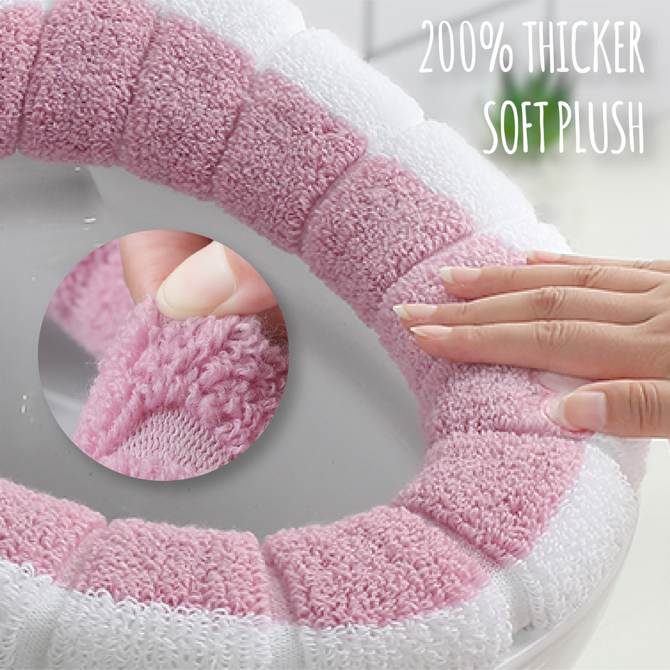 Warm & Comfy Toilet Seat Cover