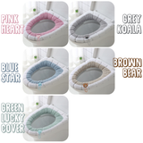 Warm & Comfy Toilet Seat Cover