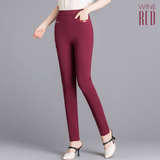 Comfort Chic Pencil Trousers