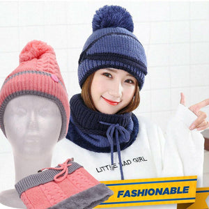 3PCS Women Winter Scarf Set