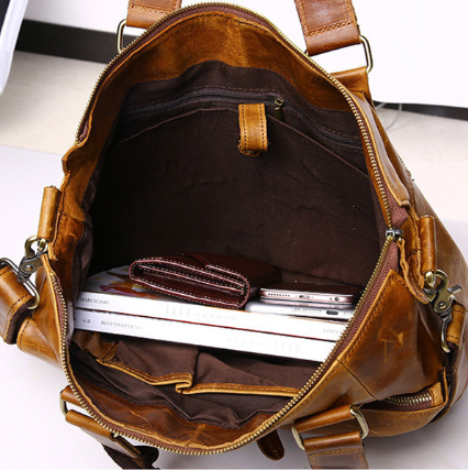 Genuine Leather Handbag For Men