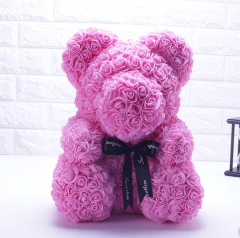 Special Pink Rose bear