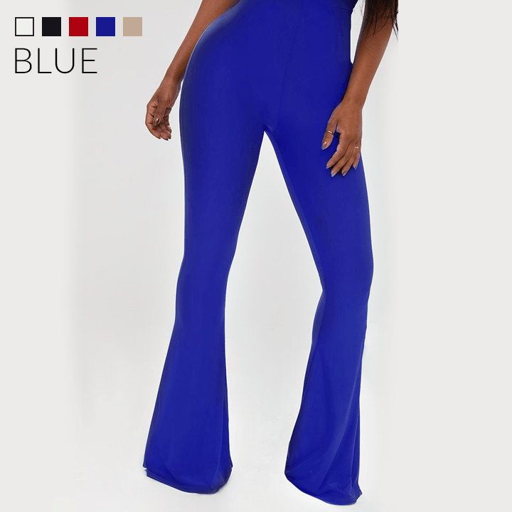 Comfy Stretch Flared Trousers