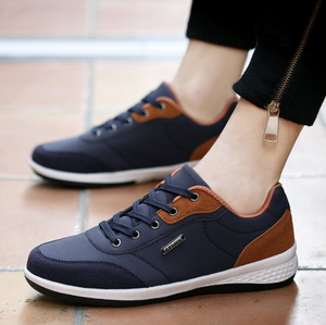 Men's Lace-Up Casual Sneakers