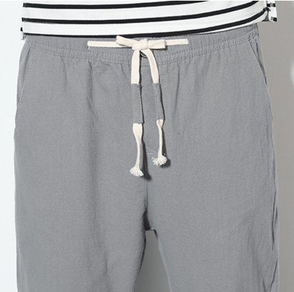 Men's Cotton Linen Casual Pants