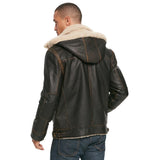 Classic Leather Bomber Men's Jacket