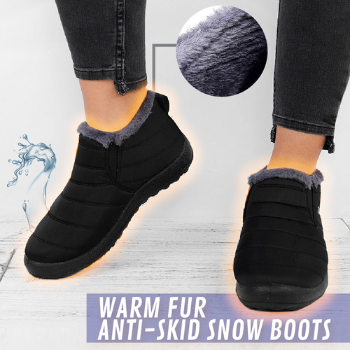 Warm Fur Waterproof Anti-Skid Boots