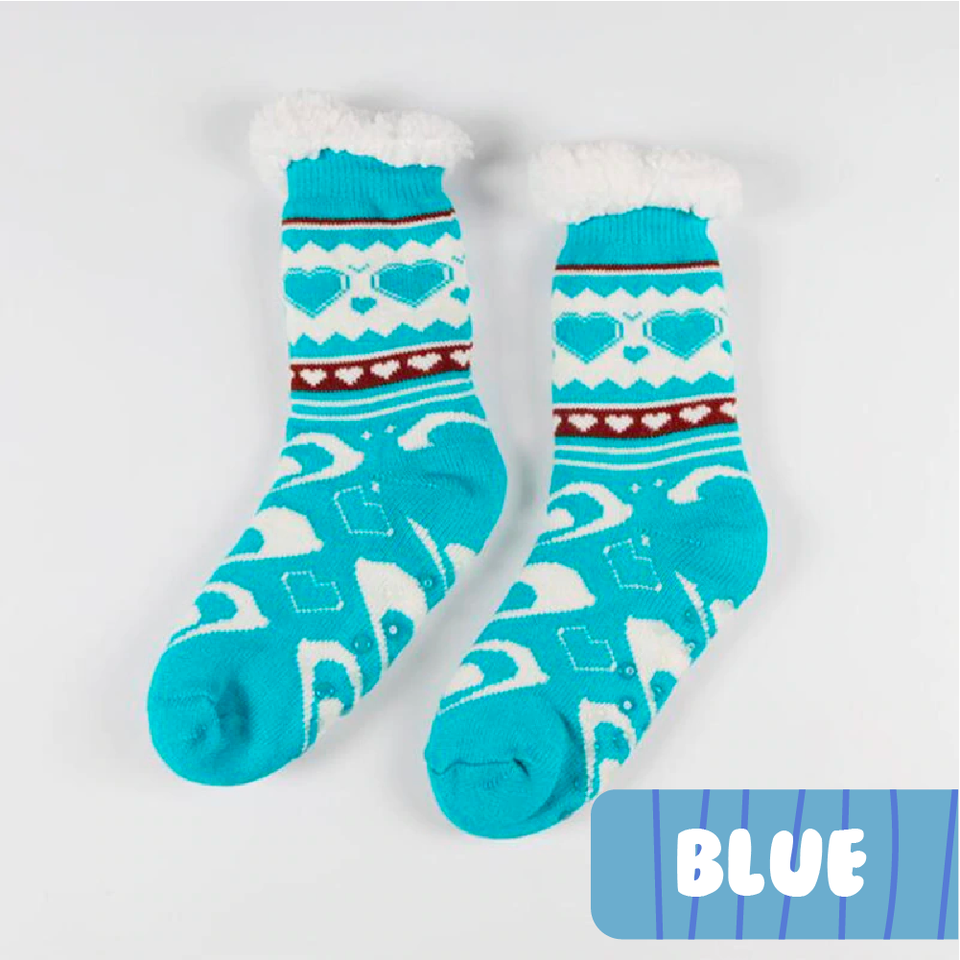 Thermal Fleece Winter Slipper Socks