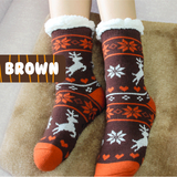 Thermal Fleece Winter Slipper Socks