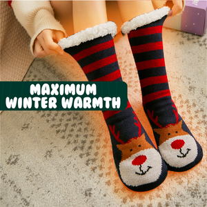 Thermal Fleece Winter Slipper Socks