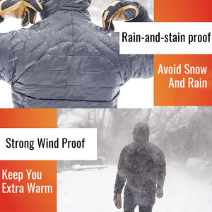 HeatMax™ Windproof Hooded Down Jacket