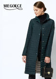 Women's Long Windproof Coat