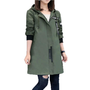 New Spring Autumn Trench Coat Women