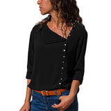 Women Chiffon Top Long Sleeves