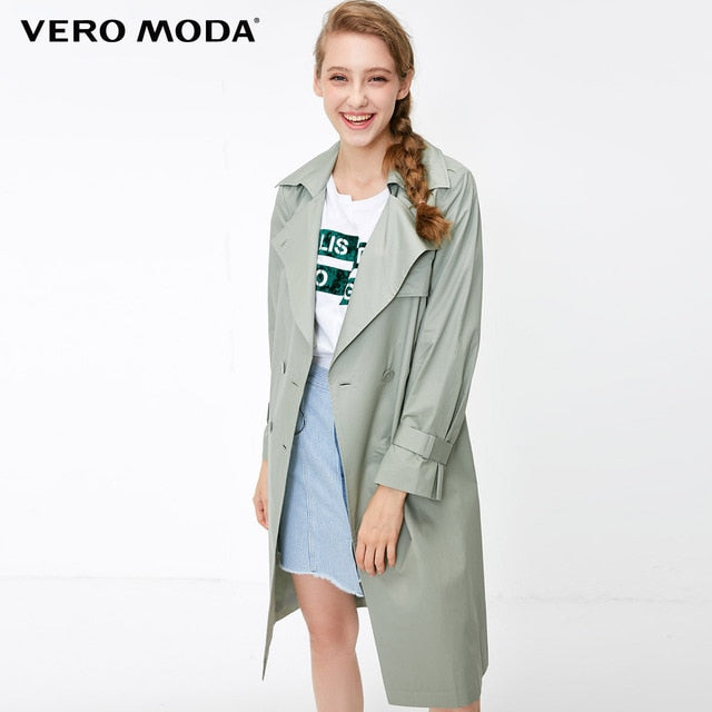 Women's Straight Fit Trench Coat