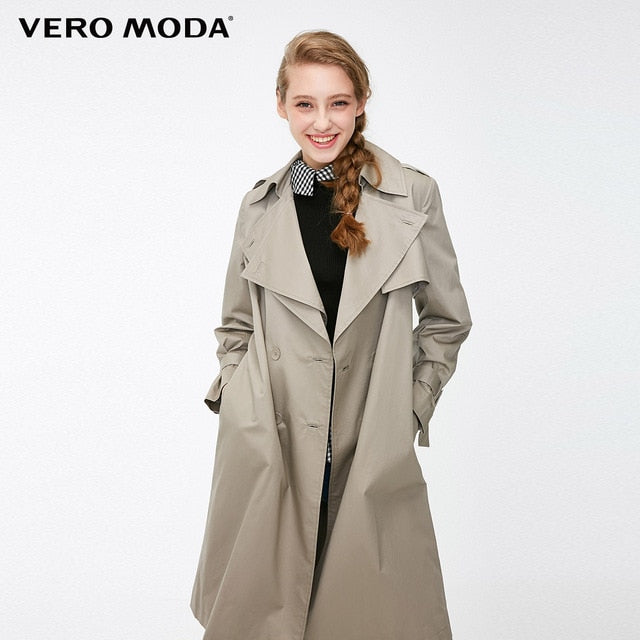 Women's Straight Fit Trench Coat