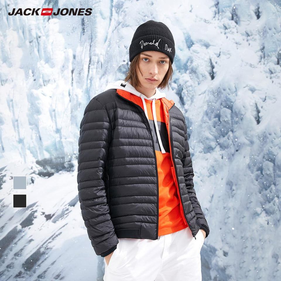 Men's Lightweight Short Down Jacket