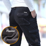 Men's Fleece Cargo Pants