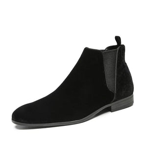 Chelsea Boots Men Suede Basic Boots