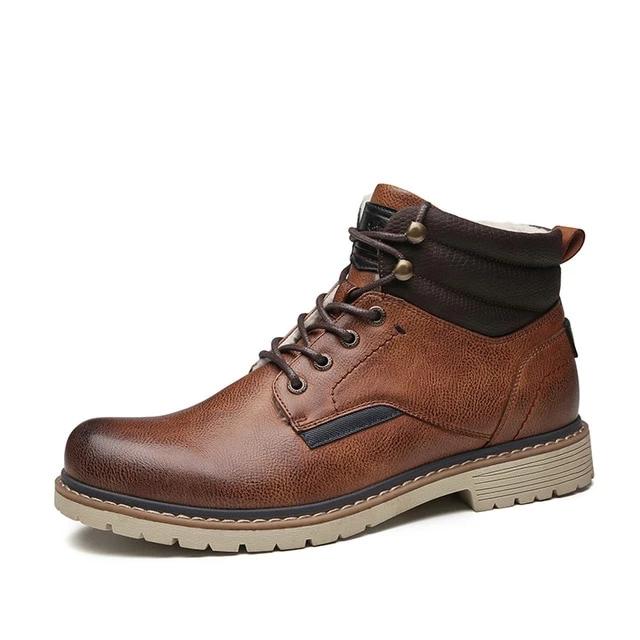 Outdoor Lace-Up Winter Boots