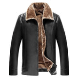 Men's Winter Suede Leather Jacket