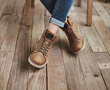 Lace-up Ankle Casual Boots