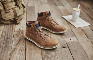 Lace-up Ankle Casual Boots