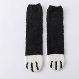 Warm Cat Paw Socks For Girls