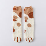 Warm Cat Paw Socks For Girls