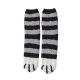 Warm Cat Paw Socks For Girls