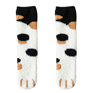 Cute Cat Paw Socks