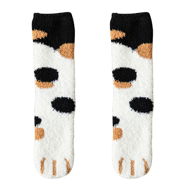 Cute Cat Paw Socks