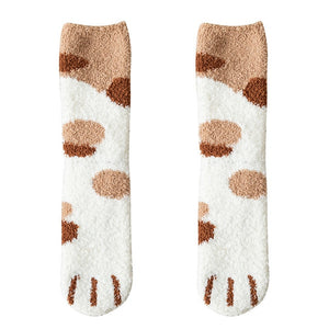 Cute Cat Paw Socks