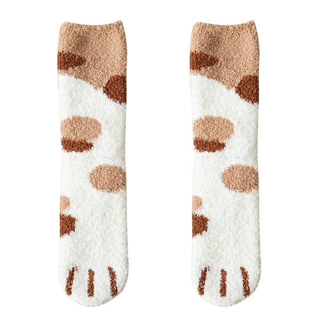 Cute Cat Paw Socks