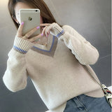 Comfortable and Soft Women's Knitted Sweater