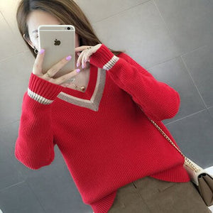 Comfortable and Soft Women's Knitted Sweater