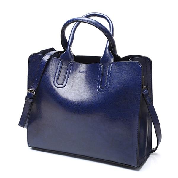 PU Leather Shoulder Bag Tote