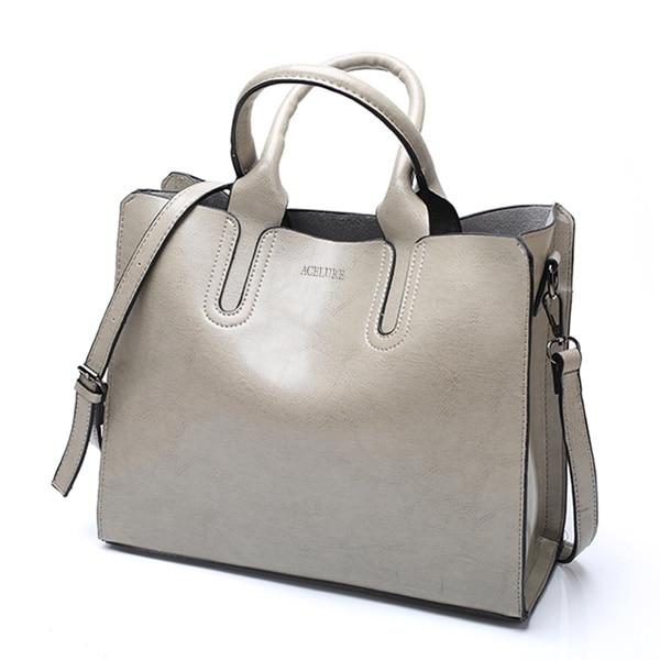 PU Leather Shoulder Bag Tote