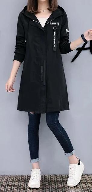 New Spring Autumn Trench Coat Women