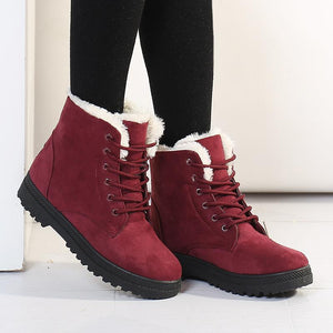 Women's Comfortable Round Toe Boots