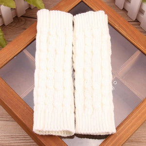 Women Finger less Hand Warmer Winter Gloves