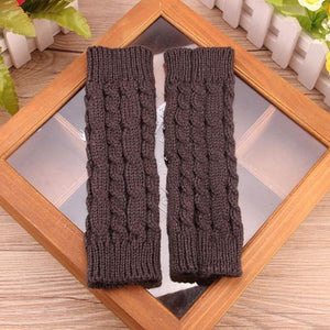 Women Finger less Hand Warmer Winter Gloves