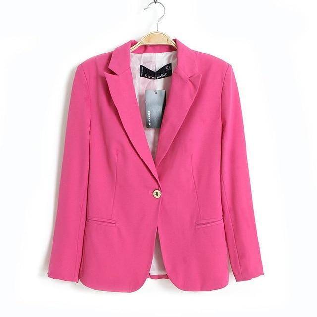 Small Chiffon Women's Blazer Jacket