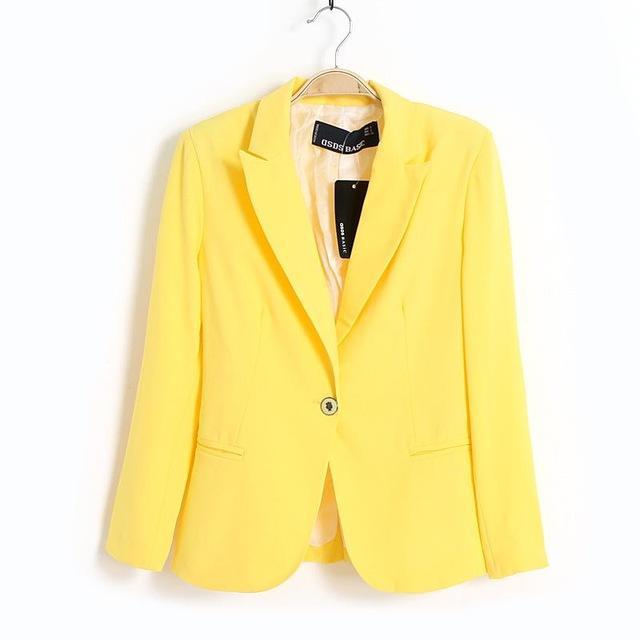 Small Chiffon Women's Blazer Jacket