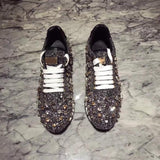 Women Rhinestones Sneakers