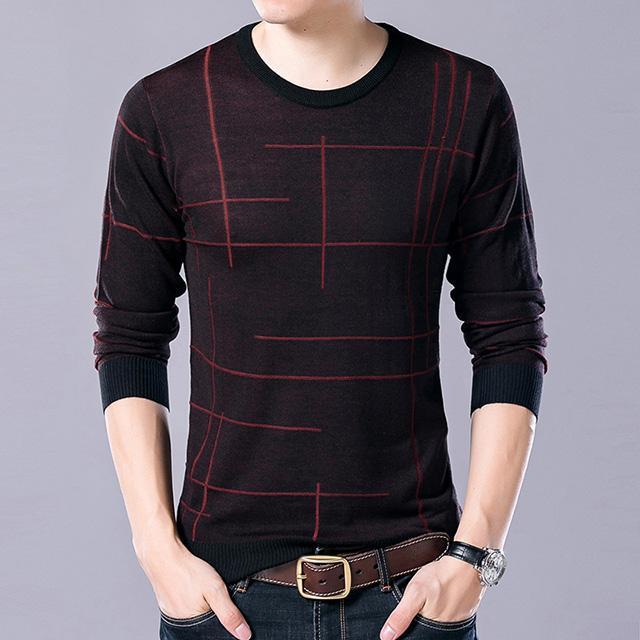 Men Casual O-Neck Sweater