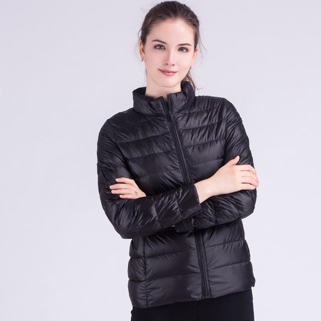 Women's Winter Ultra Light Duck Down Jacket