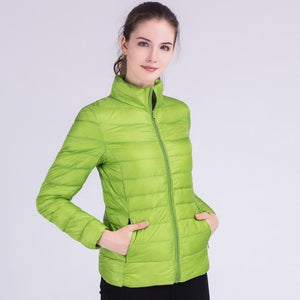 Women's Winter Ultra Light Duck Down Jacket